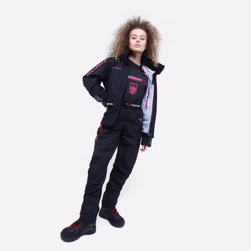 Полукомбинезон-вейдерсы женский Finntrail Rachel 1520 Графит (Graphite), Hard-Tex, размер XXL/40, 170-180 см