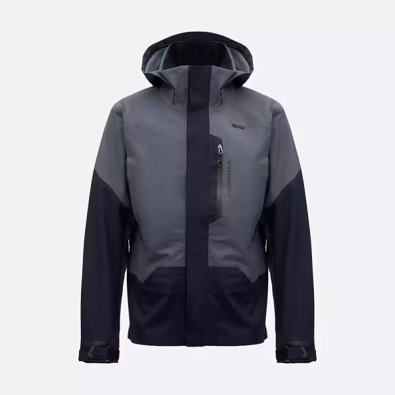 Куртка мужская Finntrail Wademan 1327 Темно-серый (DarkGrey), Хард-Текс (Hard-Tex), размер L, 175-185 см