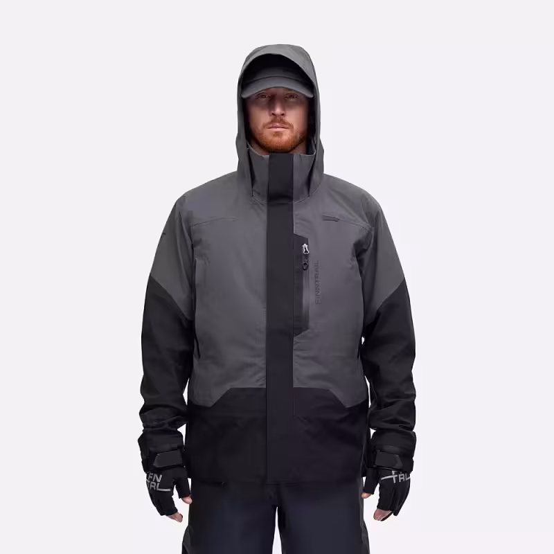 Куртка мужская Finntrail Wademan 1327 Темно-серый (DarkGrey), Хард-Текс (Hard-Tex), размер L, 175-185 см