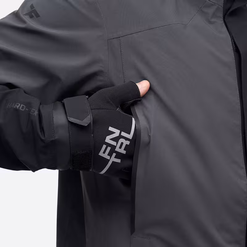 Куртка мужская Finntrail Wademan 1327 Темно-серый (DarkGrey), Хард-Текс (Hard-Tex), размер L, 175-185 см