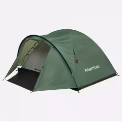 Палатка туристическая Finntrail Burrow 1027 Khaki, 4-местная, хаки, 240×210×127 см