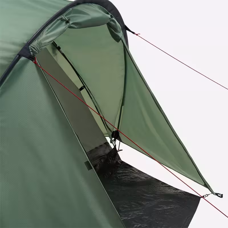 Палатка туристическая Finntrail Burrow 1027 Khaki, 4-местная, хаки, 240×210×127 см
