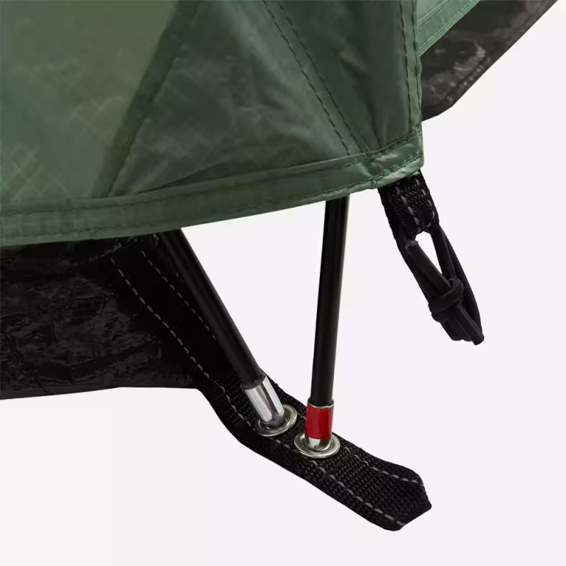 Палатка туристическая Finntrail Burrow 1027 Khaki, 4-местная, хаки, 240×210×127 см
