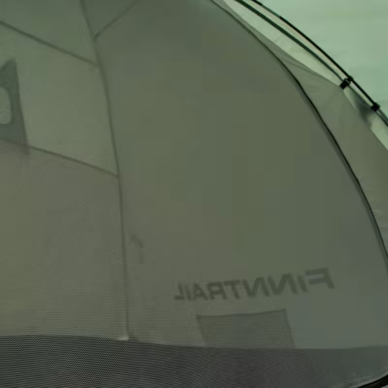 Палатка туристическая Finntrail Burrow 1027 Khaki, 4-местная, хаки, 240×210×127 см