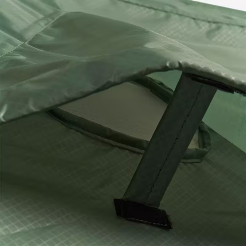 Палатка туристическая Finntrail Burrow 1027 Khaki, 4-местная, хаки, 240×210×127 см