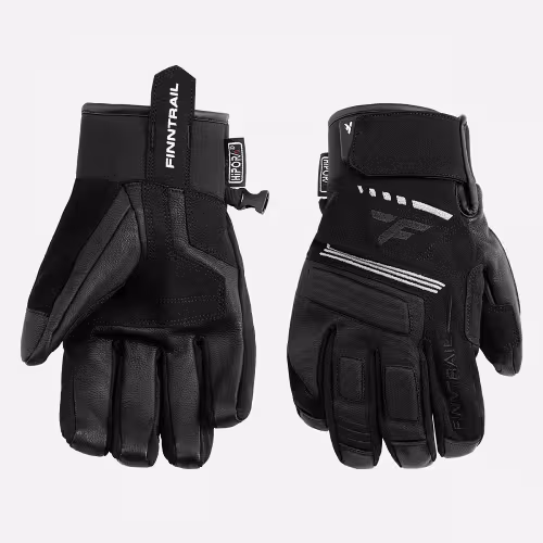 Мотоперчатки Finntrail GT 2791 черный с серым (GraphiteGrey), размер XL