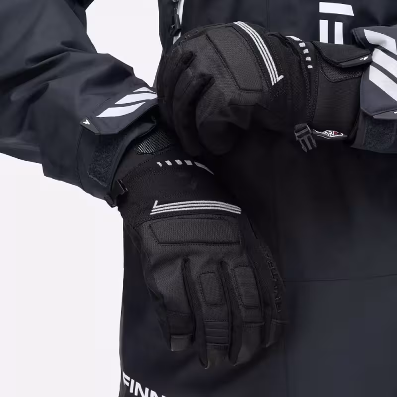 Мотоперчатки Finntrail GT 2791 черный с серым (GraphiteGrey), размер XL