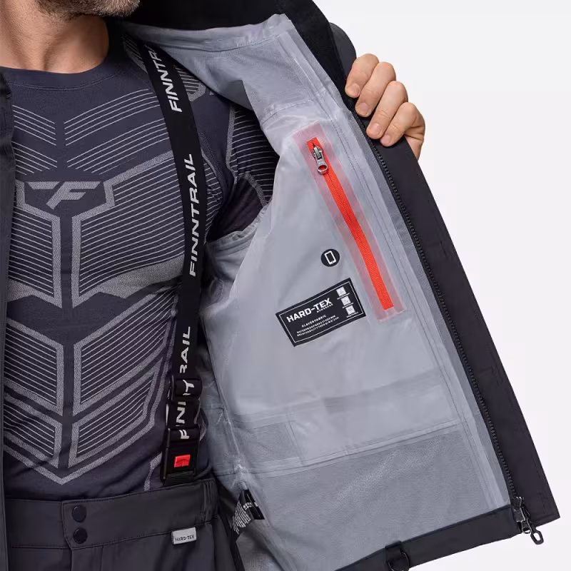 Костюм мужской Finntrail Thor 3421 Графит (Graphite), Hard-Tex, размер XXL, 185-195 см