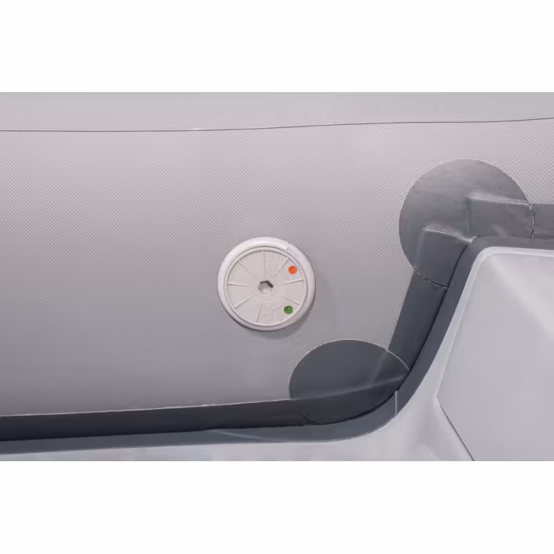 Лодка надувная РИБ Навигатор 380R PRO, серый