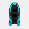Лодка надувная РИБ Gladiator AL_B 420, бирюзовый/черный