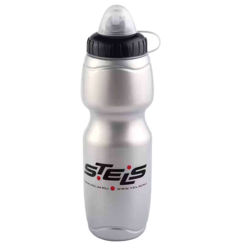 Бутылка для велосипеда Stels CB-15020, 1 л, серебристый