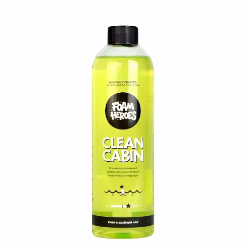 Слабощелочной состав для химчистки салона Foam Heroes Clean Cabin, 500 мл