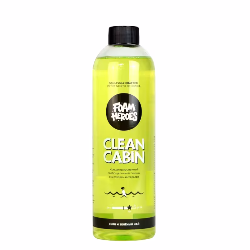 Слабощелочной состав для химчистки салона Foam Heroes Clean Cabin, 500 мл