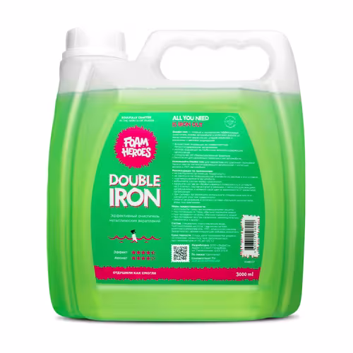 Очиститель ржавчины Foam Heroes Double Iron, 3 л