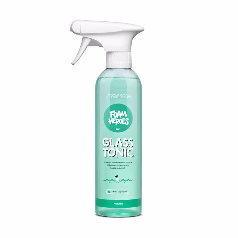 Очиститель стекол Foam Heroes Glass Tonic, 500 мл