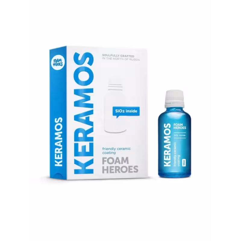 Керамическое покрытие для ЛКП автомобиля Foam Heroes Keramos, 50 мл