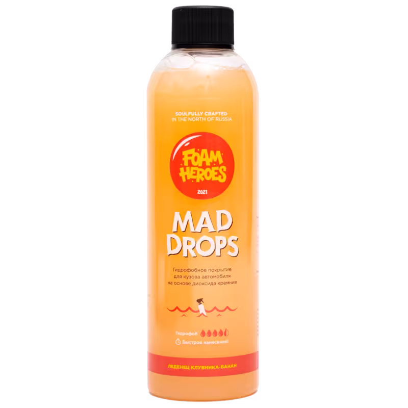 Покрытие гидрофобное для ЛКП Foam Heroes Mad Drops Candy, 500 мл