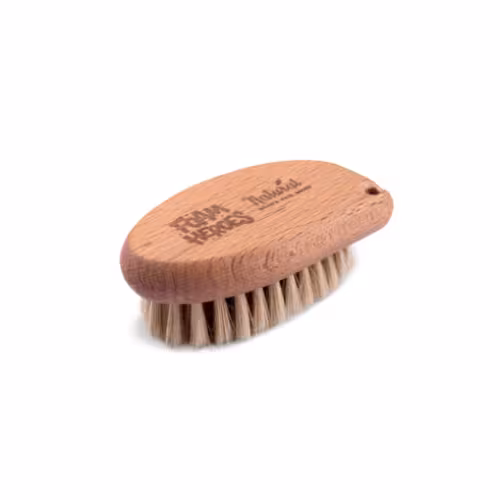Щетка для очистки кожи Foam Heroes Natural Boar's Hair Brush, 10.2x5.5 см