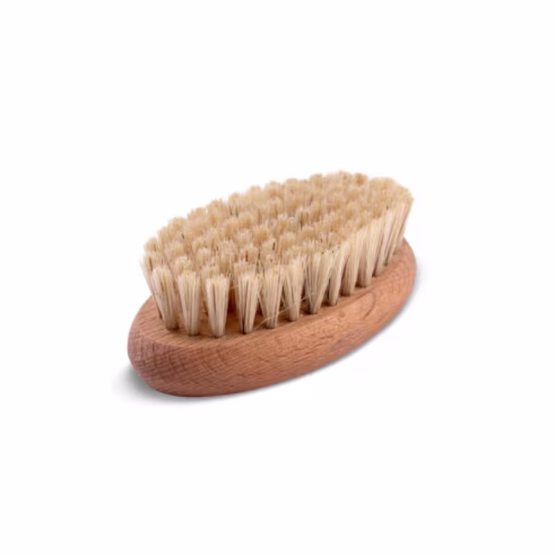 Щетка для очистки кожи Foam Heroes Natural Boar's Hair Brush, 10.2x5.5 см
