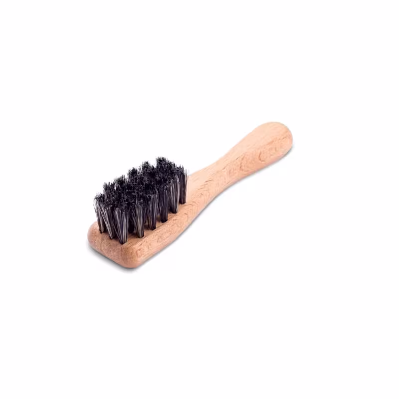 Щетка для очистки кожи Foam Heroes Natural Boar's Hair Brush, 11.8x2.9 см