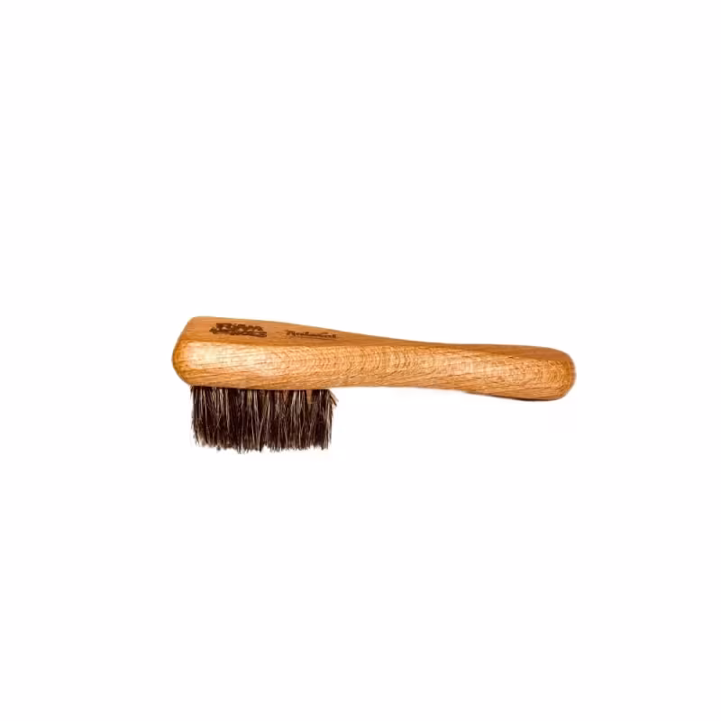 Щетка для очистки кожи Foam Heroes Natural Boar's Hair Brush, 11.8x2.9 см