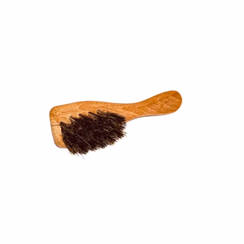 Щетка для очистки кожи Foam Heroes Natural Boar's Hair Brush, 11.8x2.9 см