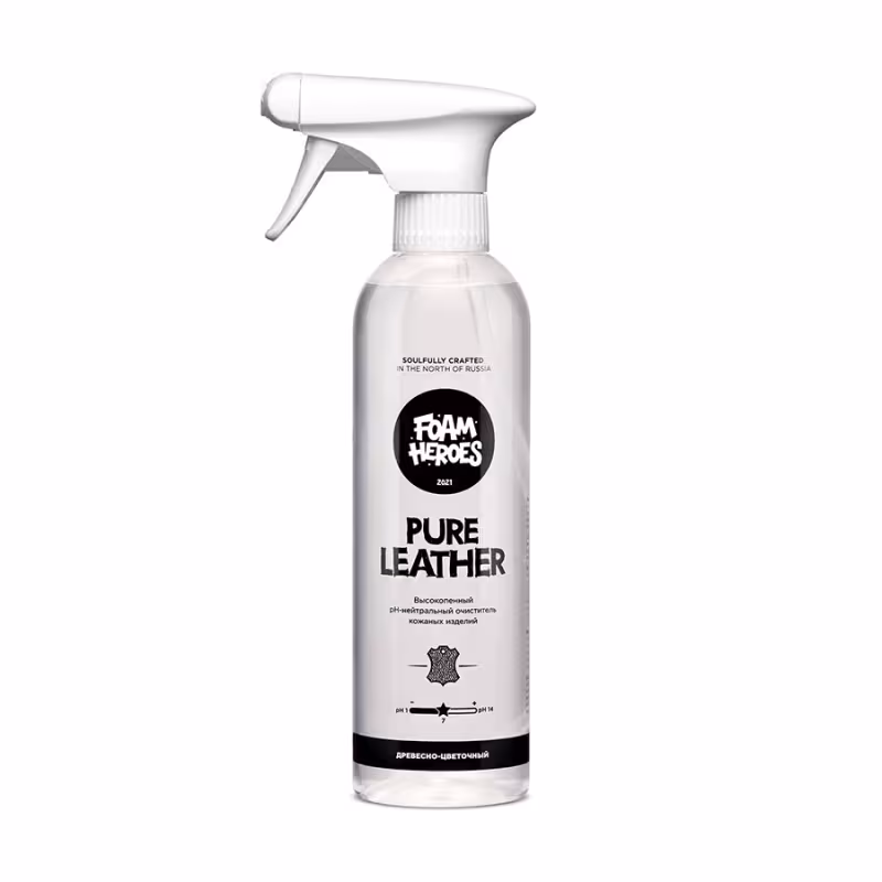 Очиститель кожи Foam Heroes Pure Leather, 500 мл