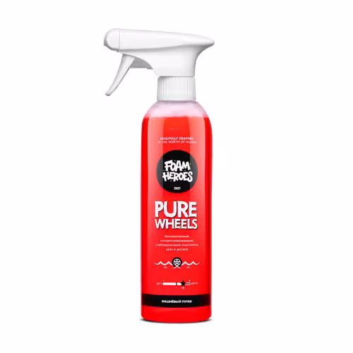 Очиститель шин и дисков Foam Heroes Pure Wheels, 500 мл