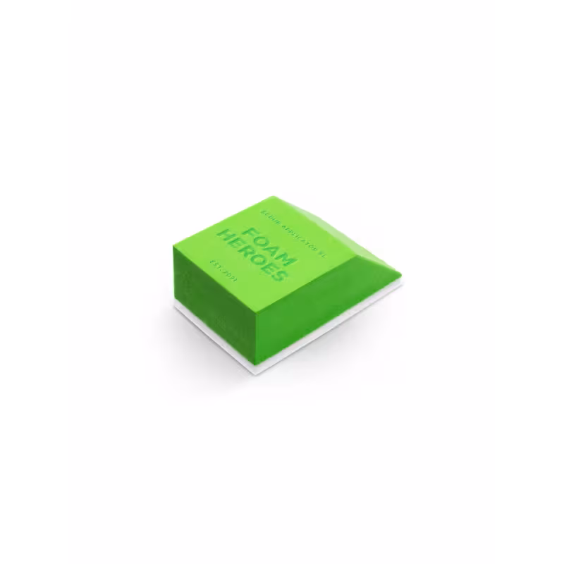 Аппликатор для глубокой очистки стекол Foam Heroes Scrub Applicator XL, 8х5х3 см