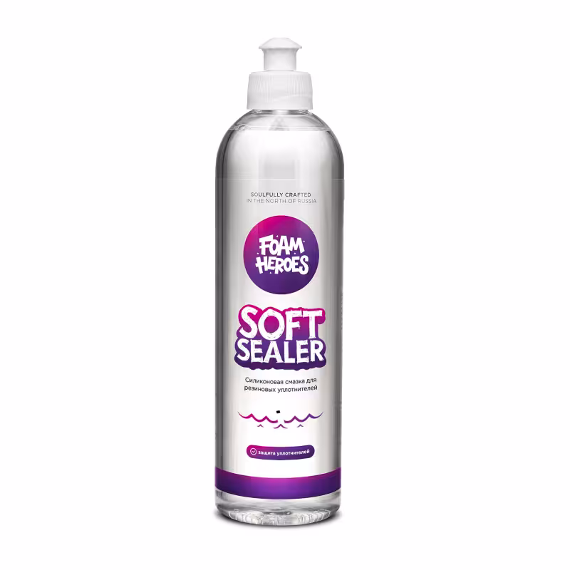 Силиконовая смазка для резиновых уплотнителей Foam Heroes Soft Sealer FHB113, 500 мл