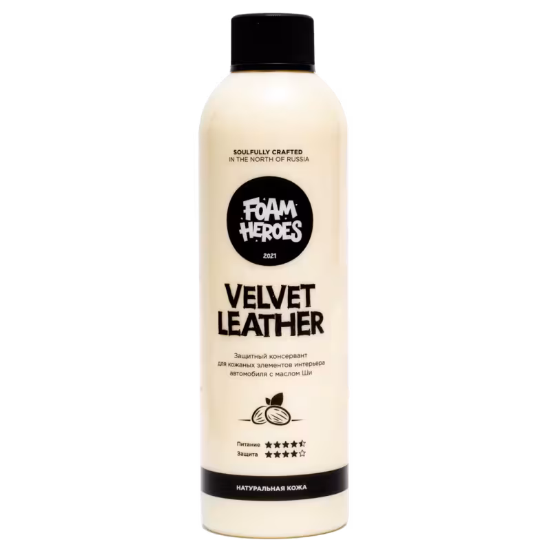 Питательный кондиционер для кожи Foam Heroes Velvet Leather, 500 мл