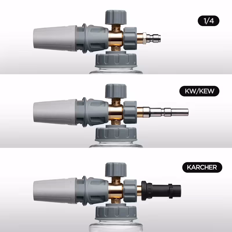Пенокомплект для моек высокого давления Foam Heroes Minigun FHT052, адаптер 1/4"