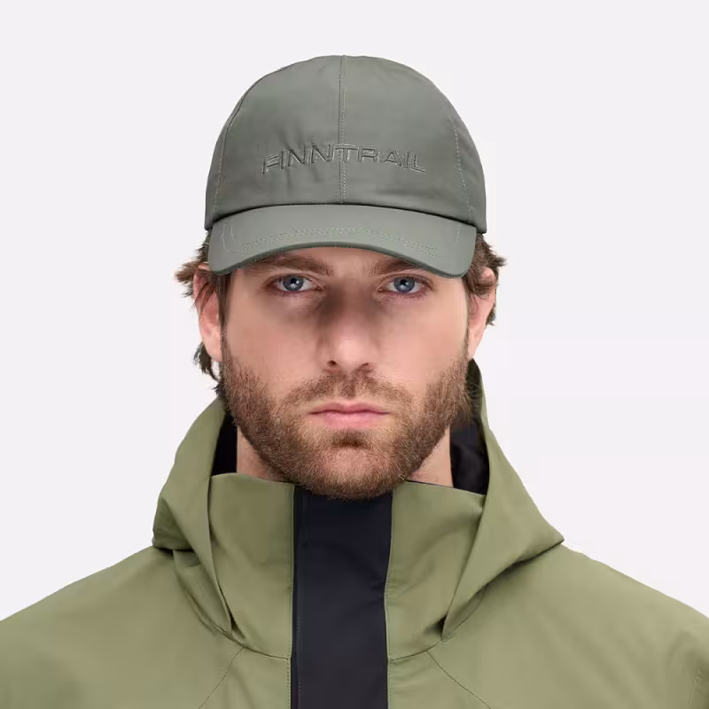 Кепка-бейсболка Finntrail Waterproof Cap 9621 Khaki, полиэстер, хаки, размер универсальный