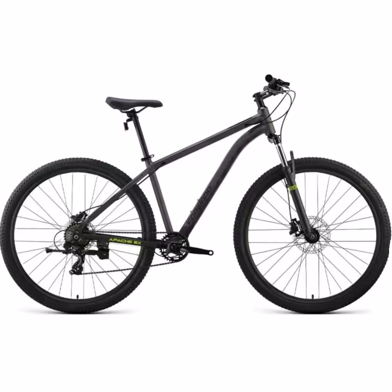 Велосипед Forward Apache SX 27,5", 8 скоростей, рост 17", темно-серый/черный