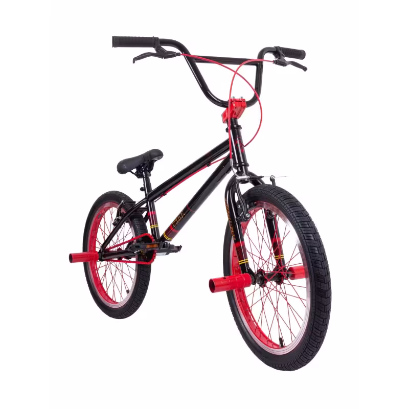 Велосипед BMX Tech Team Fox 20", 1 скорость, черный/красный