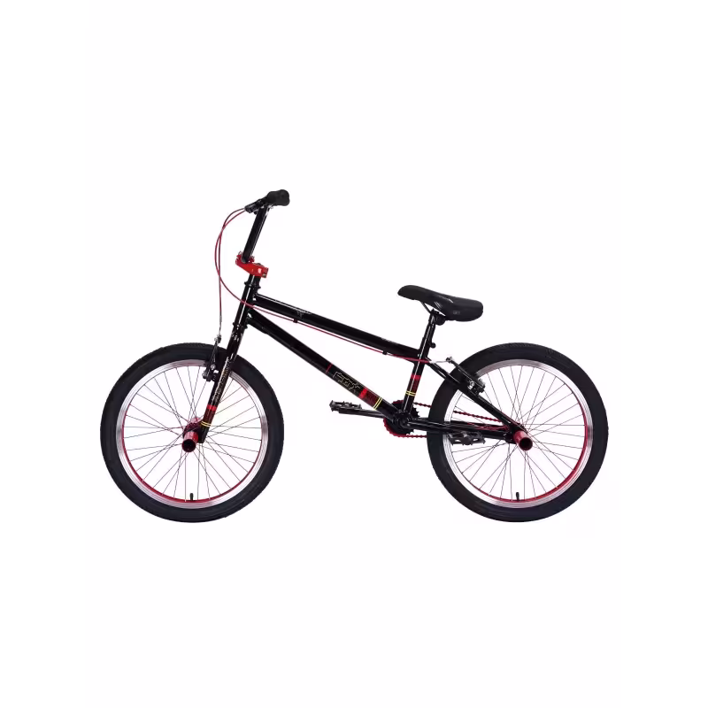 Велосипед BMX Tech Team Fox 20", 1 скорость, черный/красный