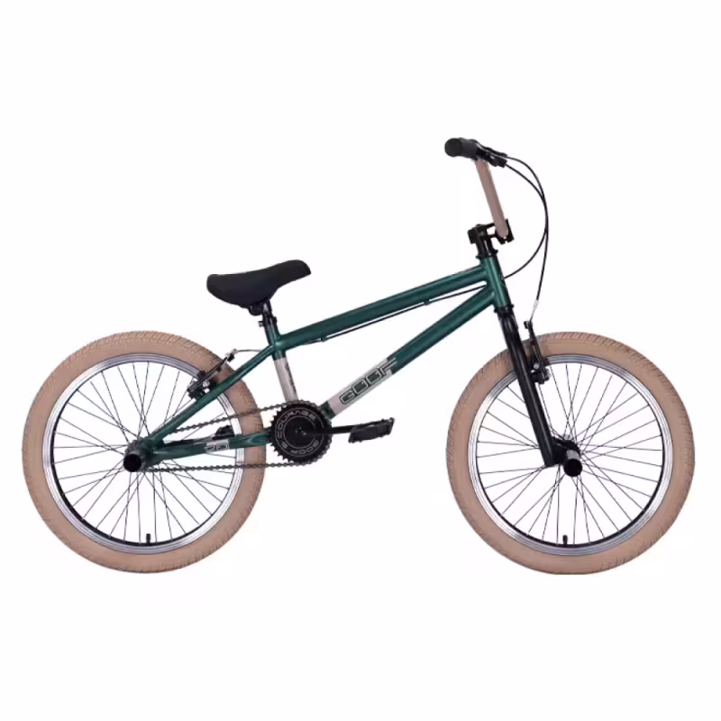 Велосипед BMX Tech Team Goof 20", 1 скорость, зеленый