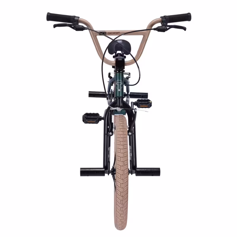 Велосипед BMX Tech Team Goof 20", 1 скорость, зеленый