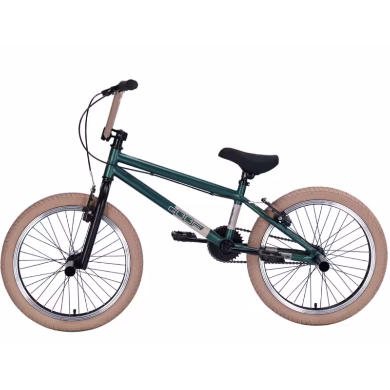 Велосипед BMX Tech Team Goof 20", 1 скорость, зеленый