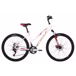 Велосипед Foxx Shift Latina, 26", 18 скоростей, рост 17", белый