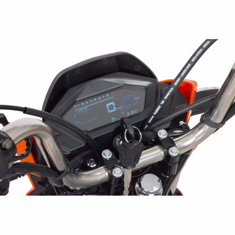 Мопед Motoland Alpha VG 11, оранжевый