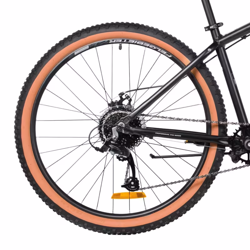 Велосипед Foxx Meridian 29", 8 скоростей, рост 22", черный