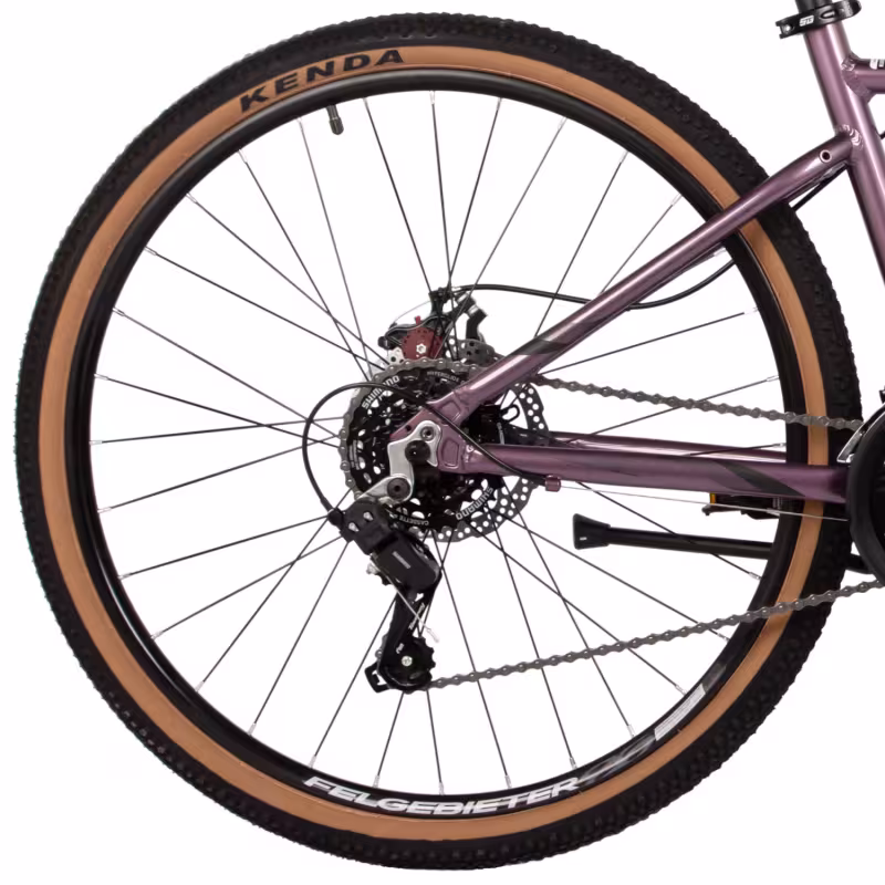 Велосипед Stinger Laguna, 26", 14 скоростей, рост SM, фиолетовый