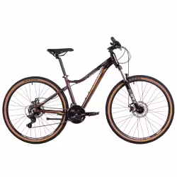 Велосипед Stinger Laguna, 27.5", 14 скоростей, рост MD, фиолетовый