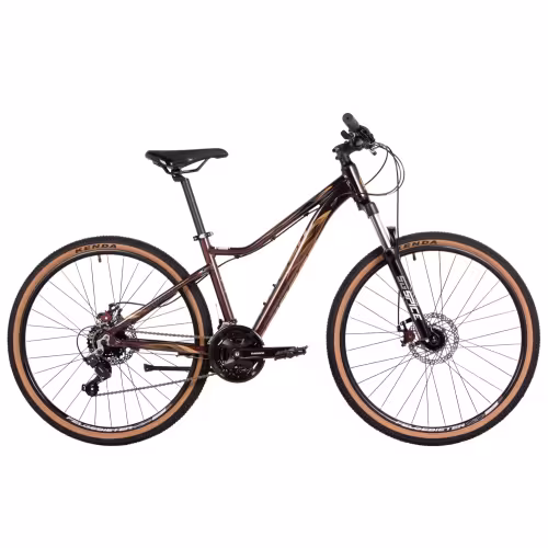 Велосипед Stinger Laguna, 27.5", 14 скоростей, рост MD, фиолетовый