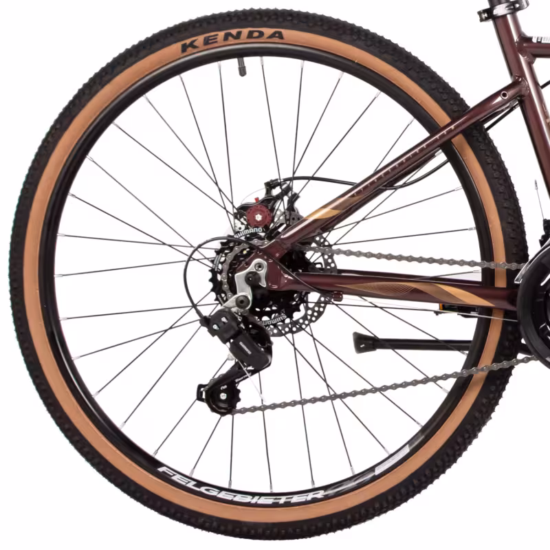 Велосипед Stinger Laguna, 27.5", 14 скоростей, рост MD, фиолетовый