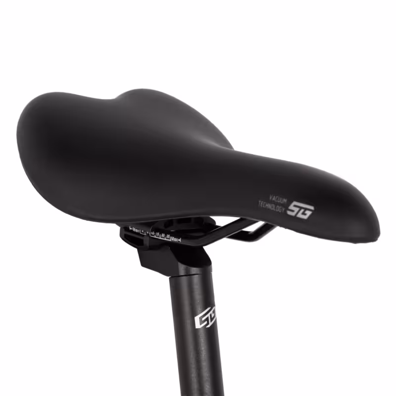 Велосипед Stinger Laguna, 27.5", 14 скоростей, рост MD, фиолетовый