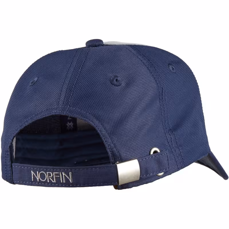 Кепка-бейсболка Norfin Blue AM-6026, полиэстер, синий/серый