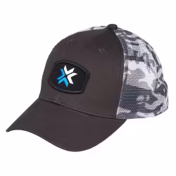Кепка-бейсболка Norfin Grey/Black AM-6022, полиэстер, серый/черный