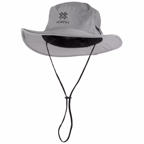 Панама Norfin Sun Pro Hat 1524-04XL, нейлон, серый, размер XL